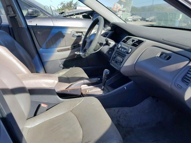 1HGCG66892A053657 - 2002 HONDA ACCORD EX SILVER photo 5