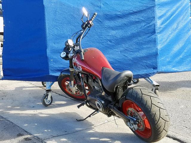 5VPHS26D973004688 - 2007 VICTORY MOTORCYCLES HAMMER S 红色 照片 3