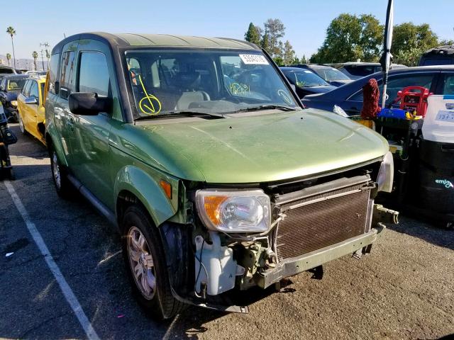 5J6YH18786L012577 - 2006 HONDA ELEMENT EX GREEN photo 1