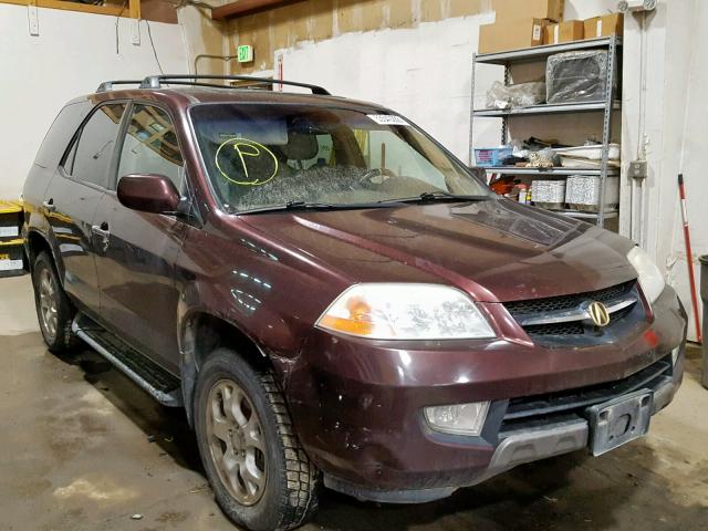 2HNYD18881H521207 - 2001 ACURA MDX TOURIN MAROON photo 1