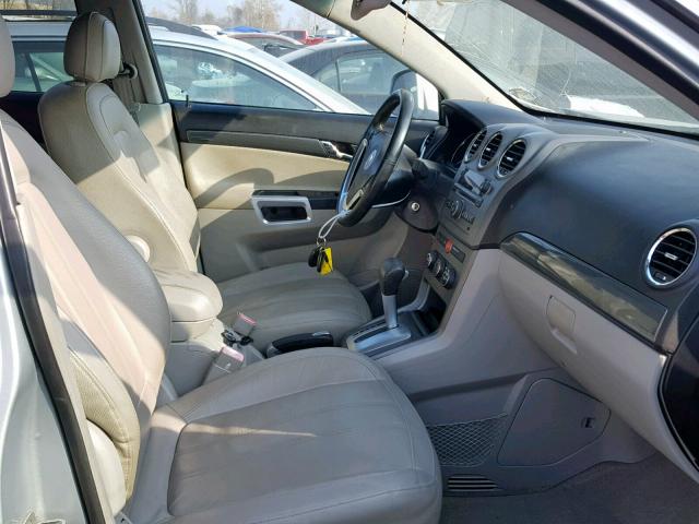 3GSCL33P59S590799 - 2009 SATURN VUE XE SILVER photo 5