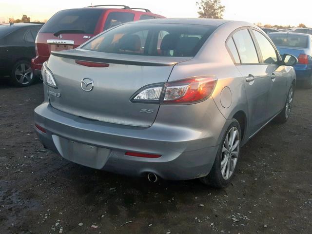 JM1BL1S66A1127984 - 2010 MAZDA 3 S SILVER photo 4