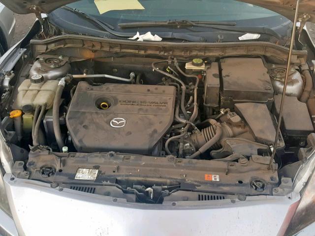 JM1BL1S66A1127984 - 2010 MAZDA 3 S SILVER photo 7