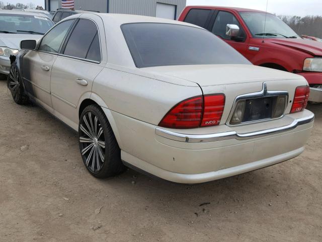 1LNHM86S8YY931756 - 2000 LINCOLN LS WHITE photo 3