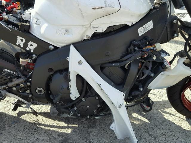 JYARJ16Y4FA009516 - 2015 YAMAHA YZFR6 C WHITE photo 9