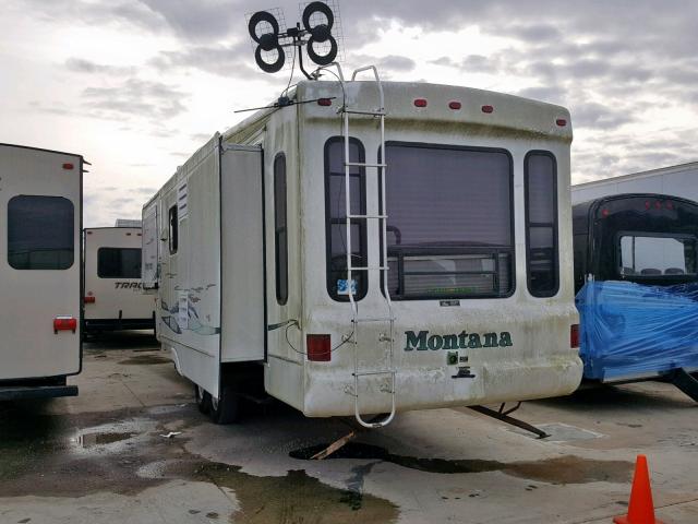 4YDF3672134501467 - 2003 KEYSTONE MONTANA WHITE photo 3