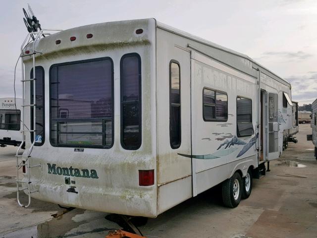 4YDF3672134501467 - 2003 KEYSTONE MONTANA WHITE photo 4