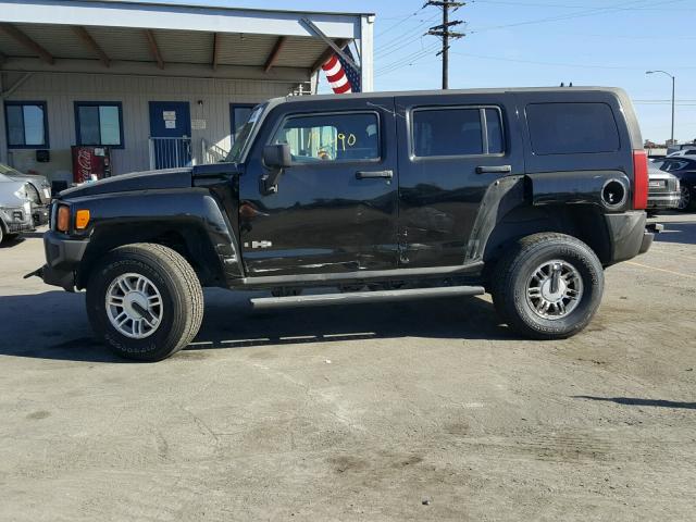 5GTDN136468158725 - 2006 HUMMER H3 BLACK photo 9