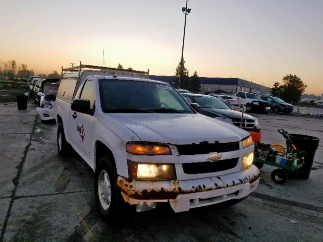 1GCCS14E788104761 - 2008 CHEVROLET COLORADO WHITE photo 1