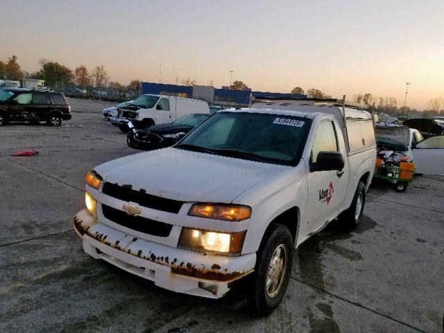 1GCCS14E788104761 - 2008 CHEVROLET COLORADO WHITE photo 2