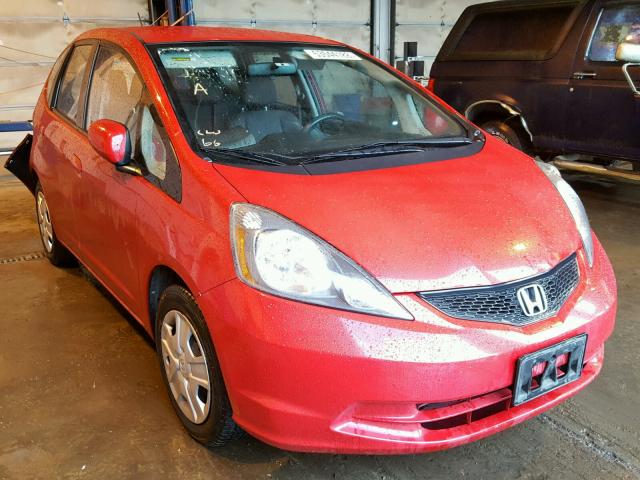 JHMGE8H35DC068472 - 2013 HONDA FIT RED photo 1