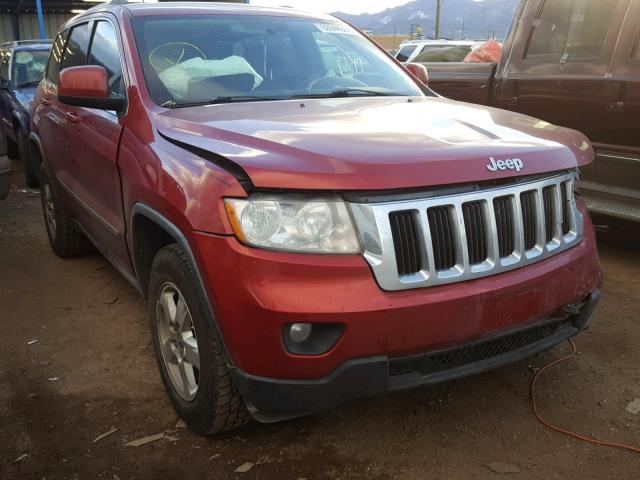 1J4RR4GG9BC600423 - 2011 JEEP GRAND CHER RED photo 1