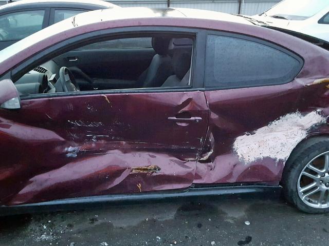 JTKDE177460111728 - 2006 TOYOTA SCION TC 紫色 照片 9