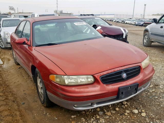 2G4WF5215W1408482 - 1998 BUICK REGAL GS RED photo 1