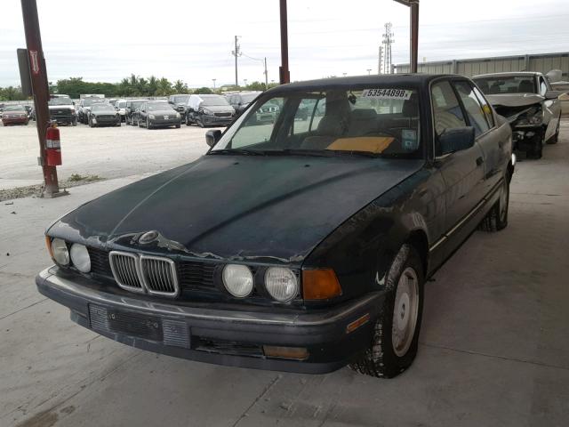 WBAGB4314NDB71323 - 1992 BMW 735 I AUTO GREEN photo 2