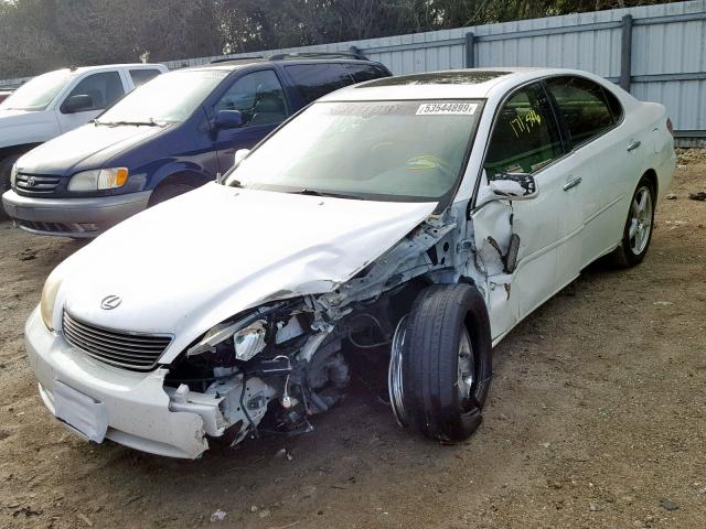 JTHBA30GX65147764 - 2006 LEXUS ES 330 WHITE photo 2