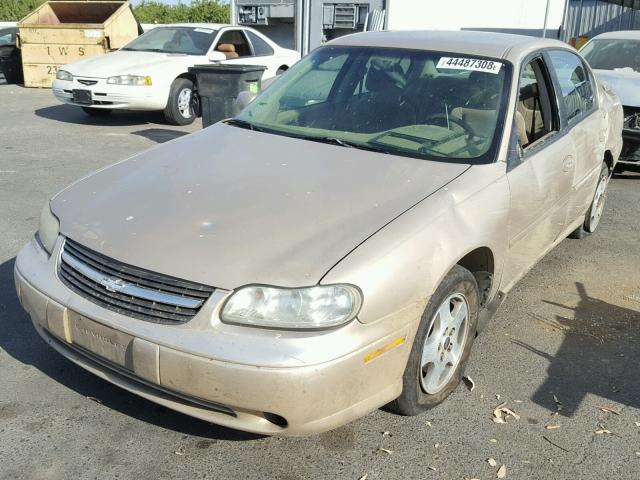 1G1NE52J52M591294 - 2002 CHEVROLET MALIBU LS თაფლისფერი ფოტო 2