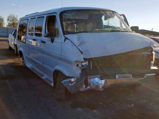 2B6HB21Z1VK523253 - 1997 DODGE RAM VAN B2 WHITE photo 1