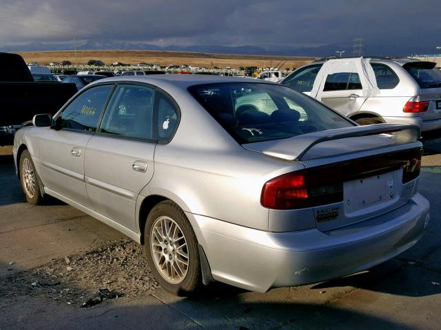 4S3BE625147201361 - 2004 SUBARU LEGACY L S SILVER photo 3