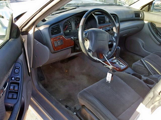 4S3BE625147201361 - 2004 SUBARU LEGACY L S SILVER photo 9