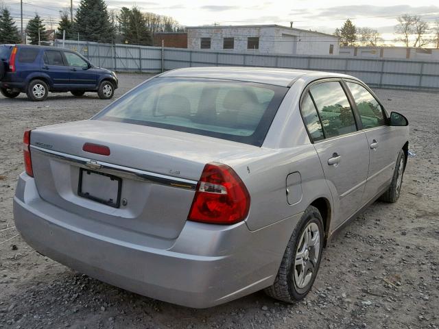 1G1ZS58FX7F135154 - 2007 CHEVROLET MALIBU LS 银色 照片 4