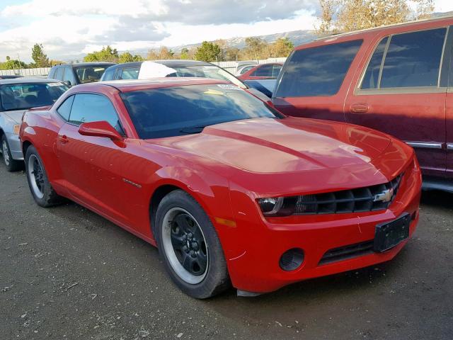 2G1FA1E31D9222678 - 2013 CHEVROLET CAMARO LS RED photo 1