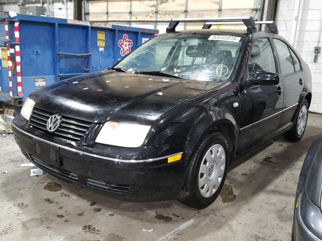 3VWRK69MX4M034540 - 2004 VOLKSWAGEN JETTA GL BLACK photo 2