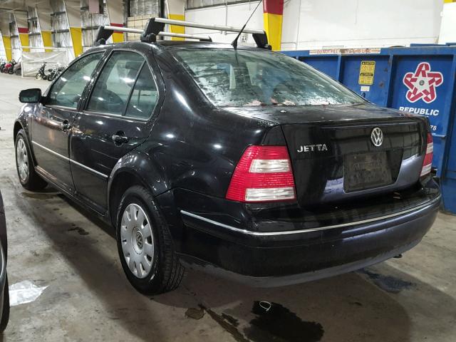 3VWRK69MX4M034540 - 2004 VOLKSWAGEN JETTA GL BLACK photo 3