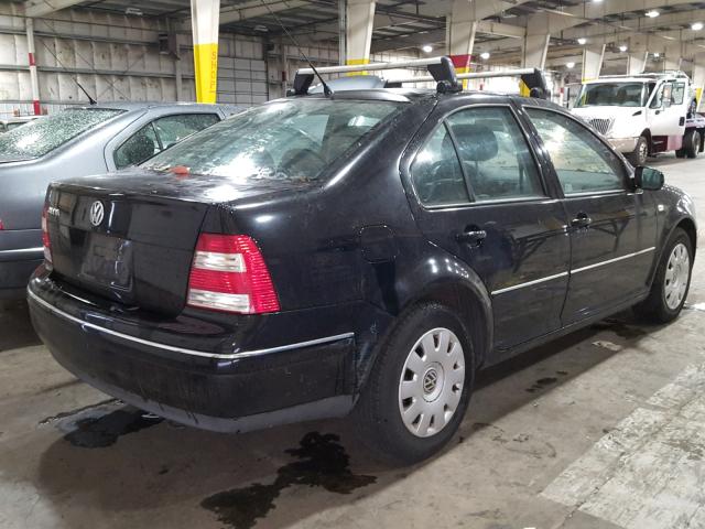 3VWRK69MX4M034540 - 2004 VOLKSWAGEN JETTA GL BLACK photo 4