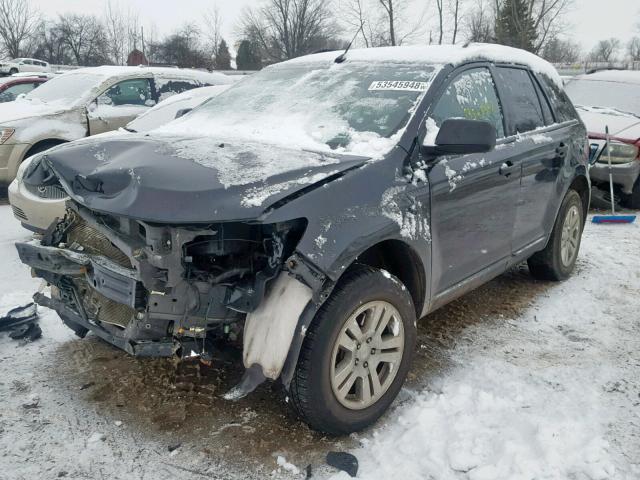 2FMDK3GC7BBA45785 - 2011 FORD EDGE SE BLACK photo 2