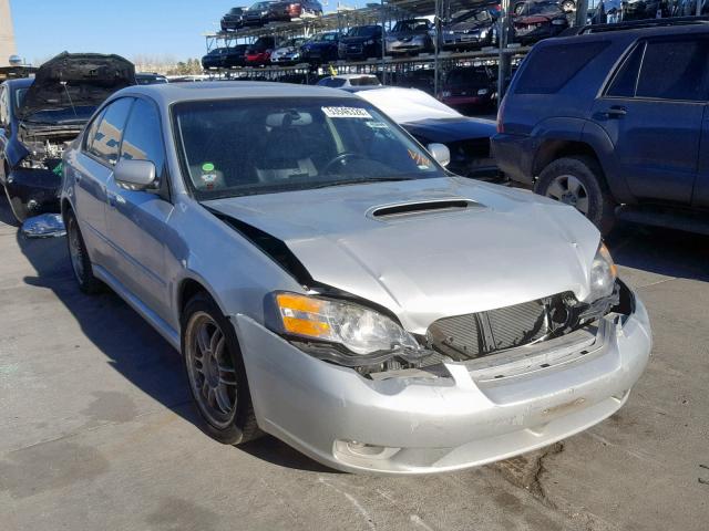 4S3BL676654219591 - 2005 SUBARU LEGACY GT SILVER photo 1