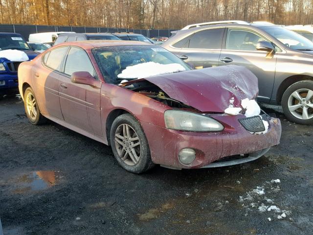 2G2WR554161156719 - 2006 PONTIAC GRAND PRIX RED photo 1
