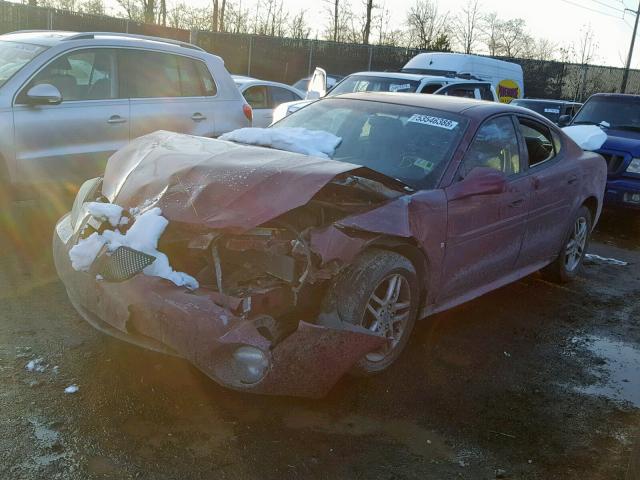 2G2WR554161156719 - 2006 PONTIAC GRAND PRIX RED photo 2
