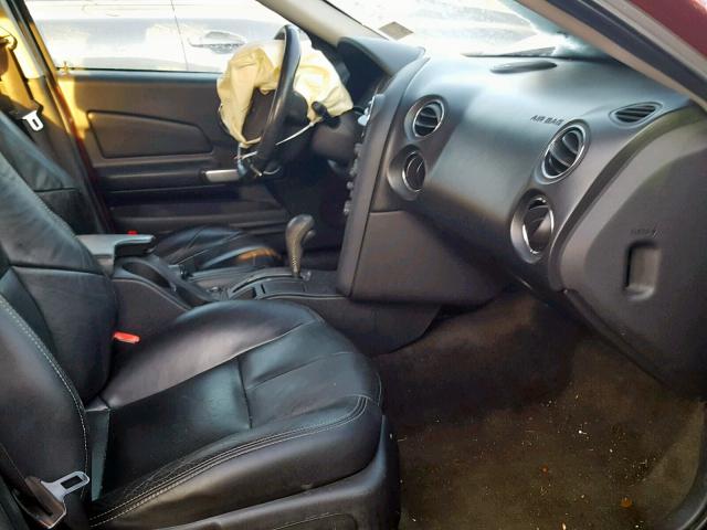 2G2WR554161156719 - 2006 PONTIAC GRAND PRIX RED photo 5