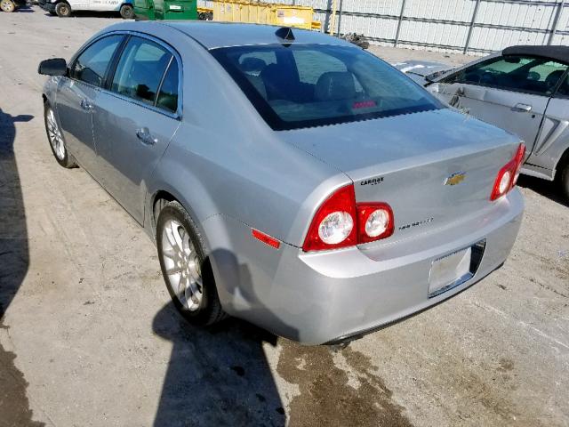 1G1ZG5E74CF147339 - 2012 CHEVROLET MALIBU LTZ ვერცხლისფერი ფოტო 3