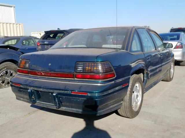 1G2WJ52M0SF269785 - 1995 PONTIAC GRAND PRIX Жасыл фото 4
