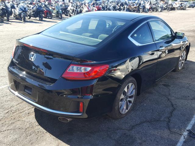 1HGCT1A3XDA006814 - 2013 HONDA ACCORD LX- BLACK photo 4