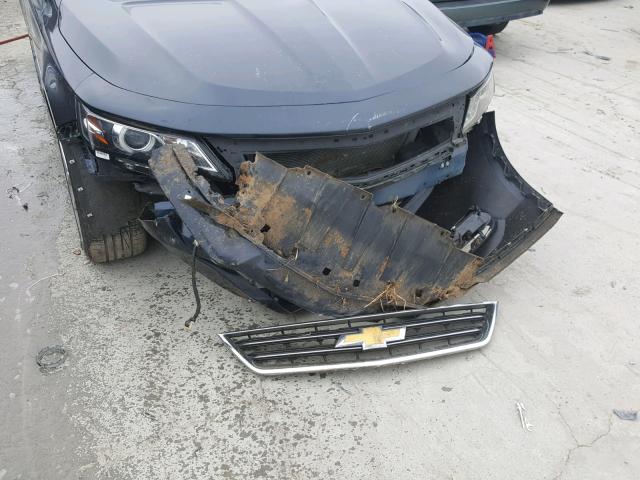 2G1125S34J9121360 - 2018 CHEVROLET IMPALA PRE ლურჯი ფოტო 9