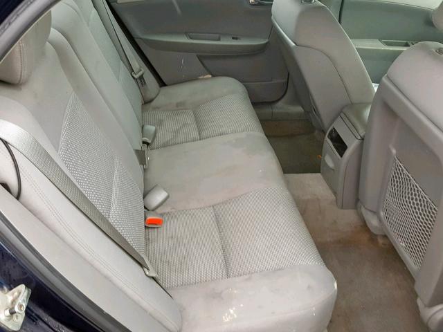 1G1ZG57BX84224610 - 2008 CHEVROLET MALIBU LS 蓝色 照片 6
