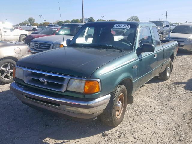 1FTCR14U5STA44129 - 1995 FORD RANGER SUP BLUE photo 2