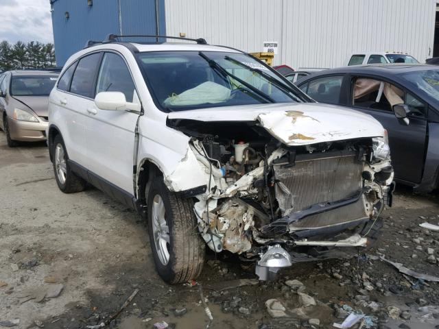 5J6RE4H73BL066295 - 2011 HONDA CR-V EXL WHITE photo 1