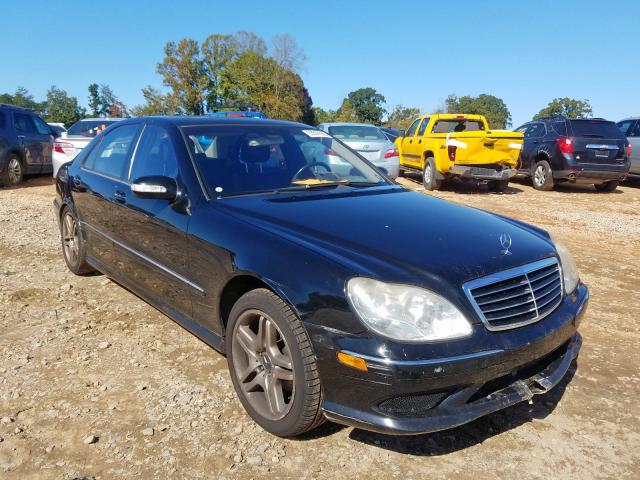 WDBNG75J46A482078 - 2006 MERCEDES-BENZ S 500 BLACK photo 1