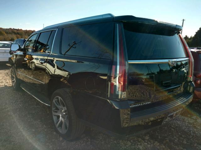 1GYS4HKJ2GR220550 - 2016 CADILLAC ESCALADE E BLACK photo 3