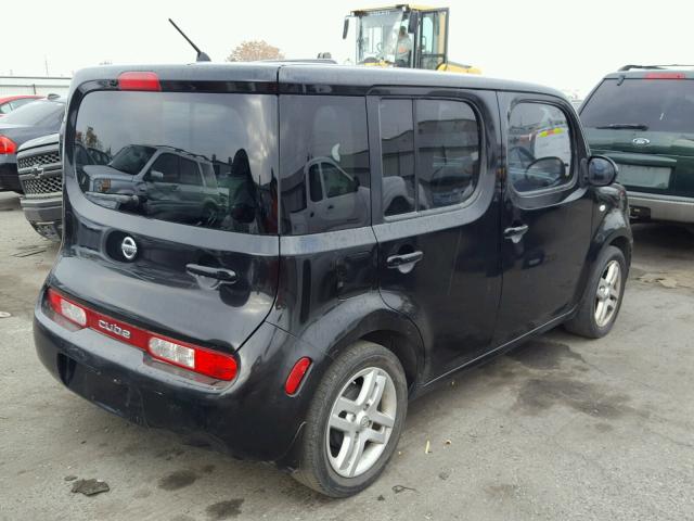 JN8AZ28R49T120439 - 2009 NISSAN CUBE BASE BLACK photo 4