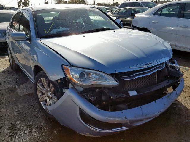 1C3CCBAB0DN715146 - 2013 CHRYSLER 200 LX BLUE photo 1