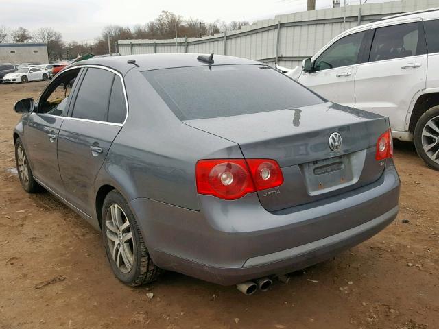 3VWSG71K86M776750 - 2006 VOLKSWAGEN JETTA 2.5 GRAY photo 3