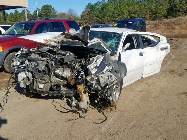 2B3CA3CV8AH290831 - 2010 DODGE CHARGER SX WHITE photo 2