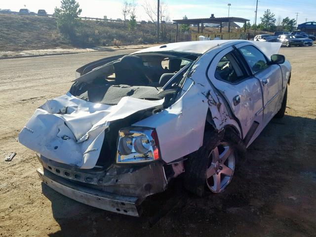 2B3CA3CV8AH290831 - 2010 DODGE CHARGER SX WHITE photo 4