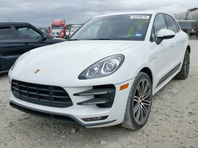 WP1AF2A59FLB90928 - 2015 PORSCHE MACAN TURB WHITE photo 2