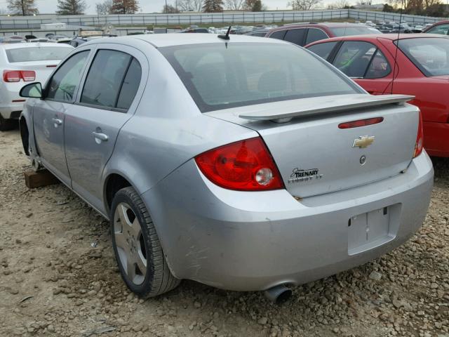 1G1AF5F58A7216506 - 2010 CHEVROLET COBALT 2LT SILVER photo 3